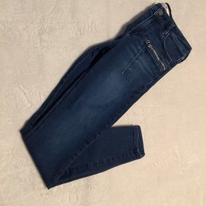 Hollister dark stretch skinny jeans Size 7 (Junior)